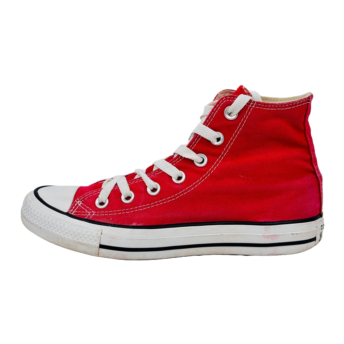 Converse Chuck Taylor All Star Hi Top Red Shoes (Size 37.5) - 101013