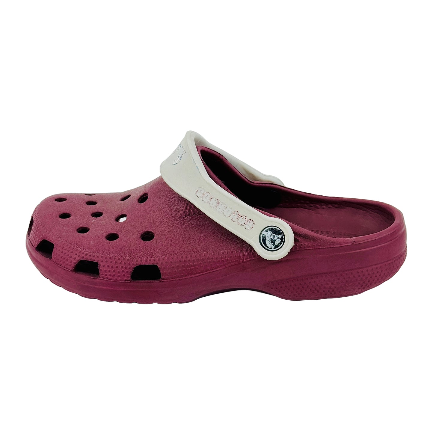 Crocs Women's Classic Maroon Slides (Size 36/37)