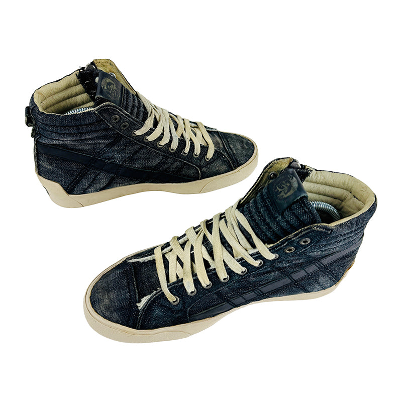 Diesel Men's D-String Plus High-Top Sneaker Shoes (Size 40) - Y01169