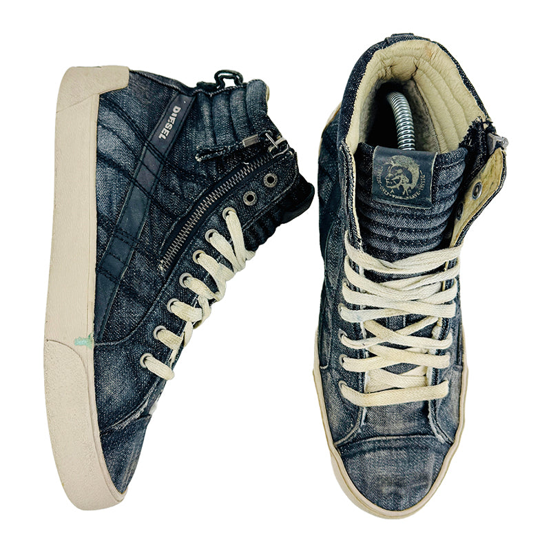 Diesel Men's D-String Plus High-Top Sneaker Shoes (Size 40) - Y01169