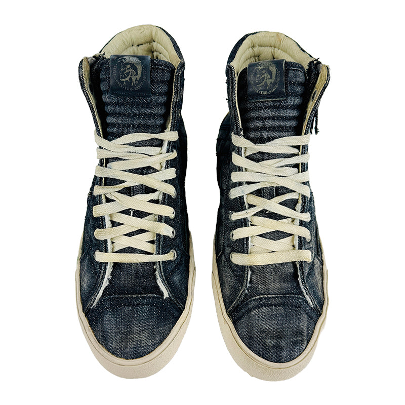 Diesel Men's D-String Plus High-Top Sneaker Shoes (Size 40) - Y01169