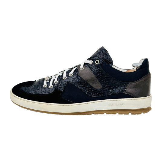 Dior Men's Homme Black Leather Sneakers (Size 45)