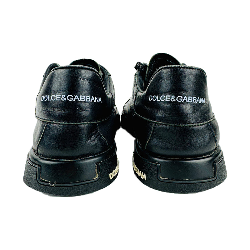 Dolce & Gabbana Men's Portofino Black Shoes (Size 43/43.5)