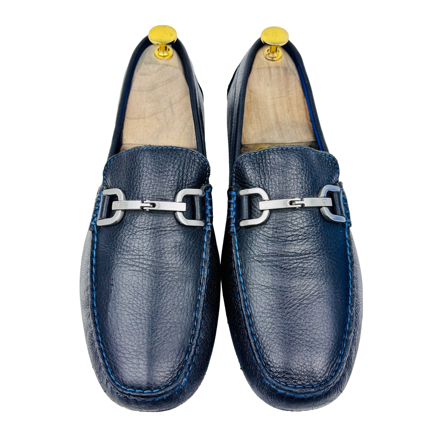 Donald J Pliner Men's Driving Blue Loafers (Size 42.5)