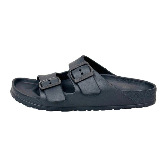 Farwest Women's Black Slippers (Size 38/38.5)