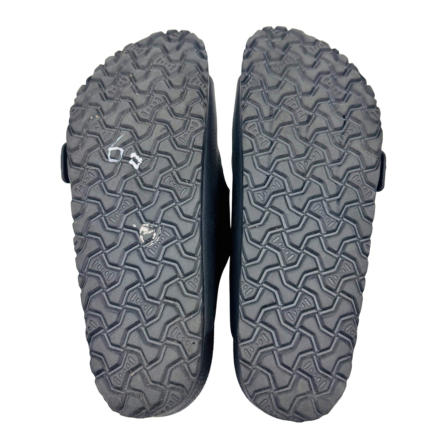 Farwest Women's Black Slippers (Size 38/38.5)