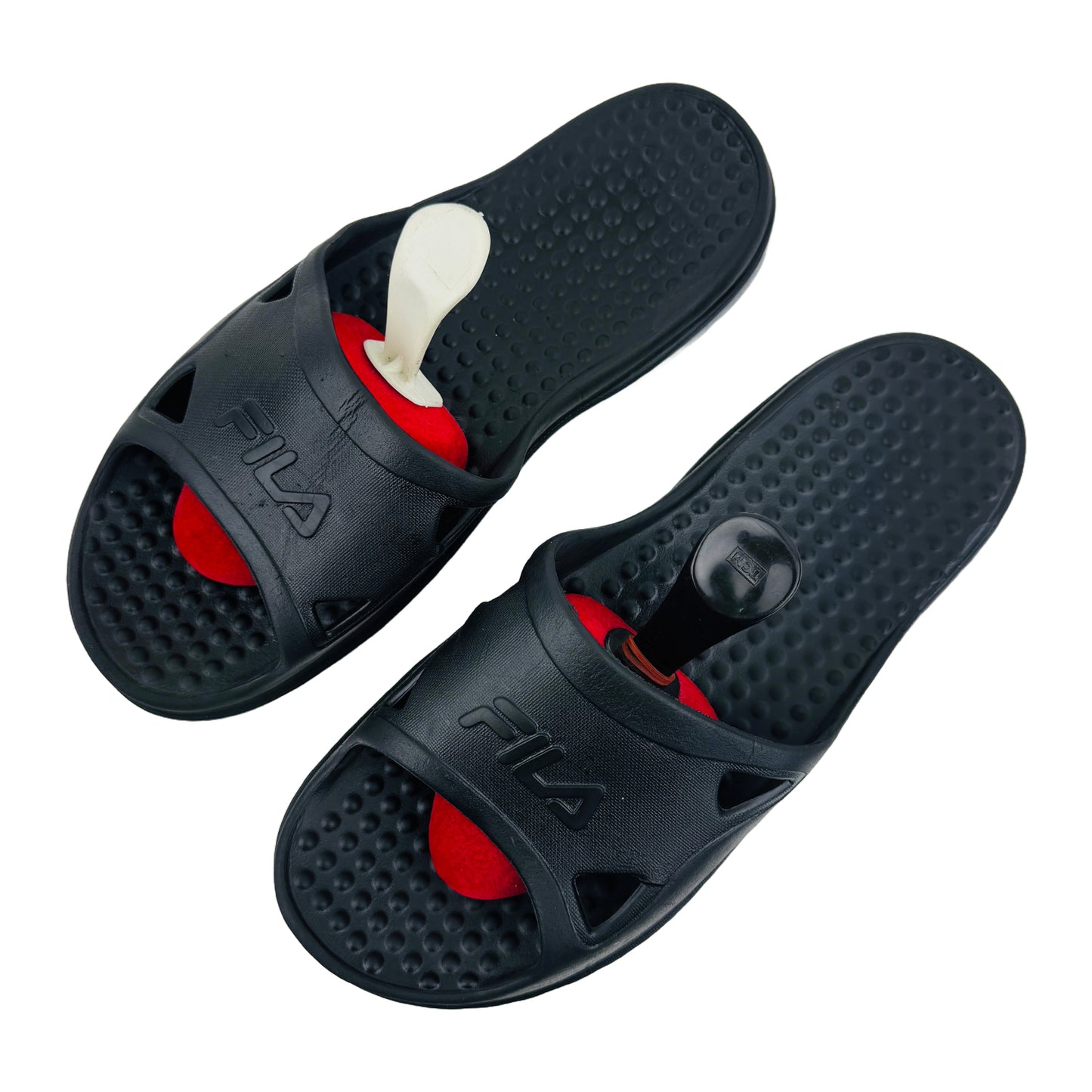 Fila Men's Black Casual Wear Slides (Size 44/44.5)