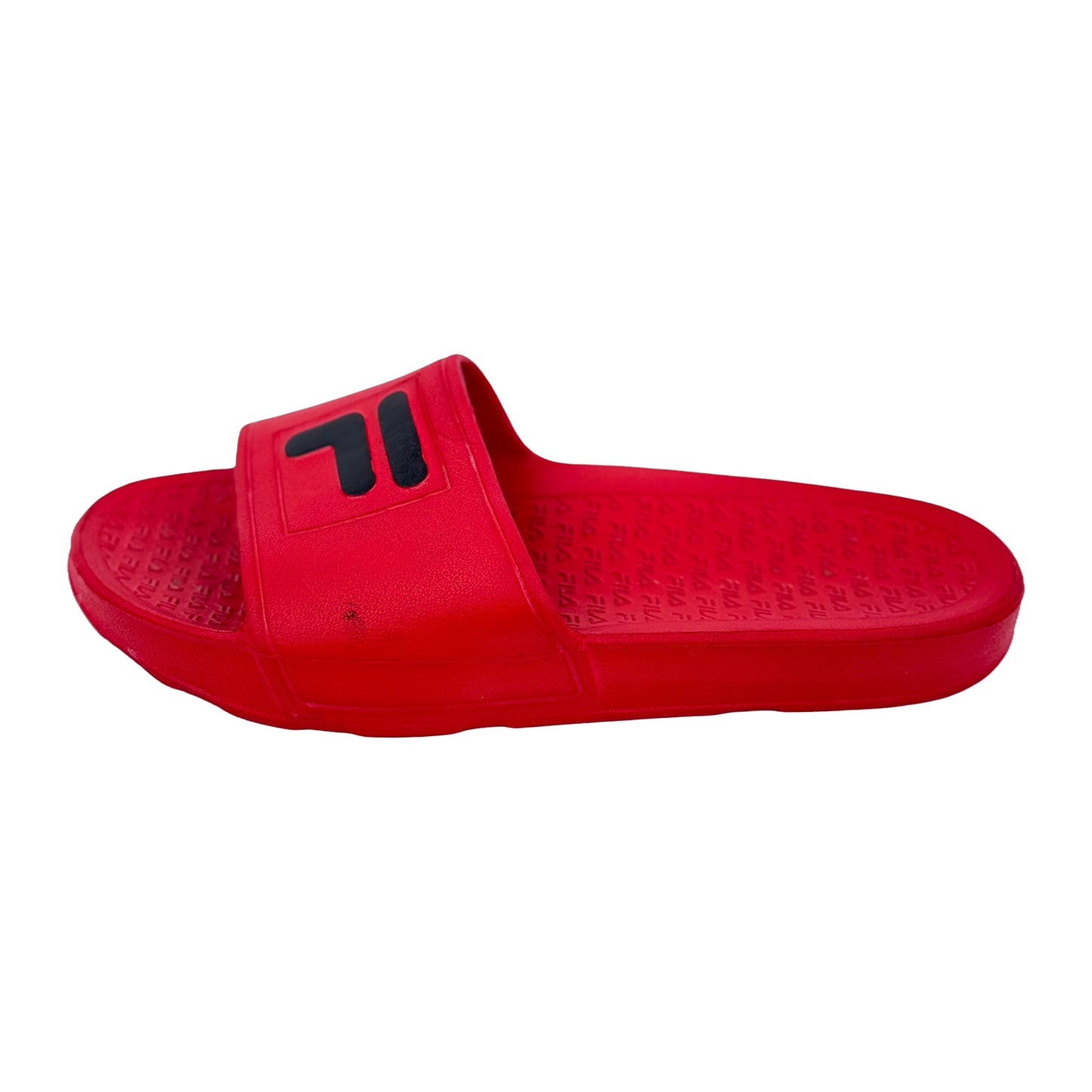 Fila Sleek BX Red/Black Slides (Size 41/41.5)