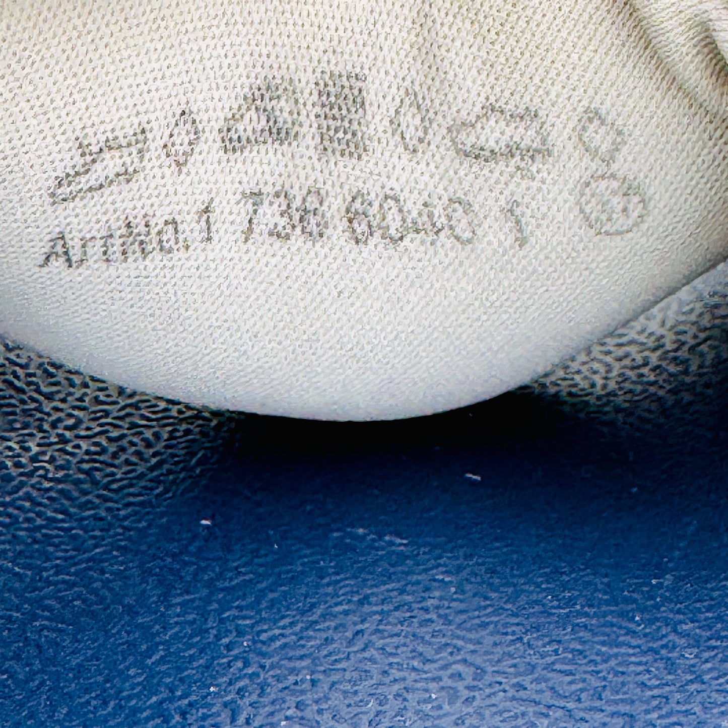 Fila Women's Logo Comfort Blue Slides (Size 37/37.5)