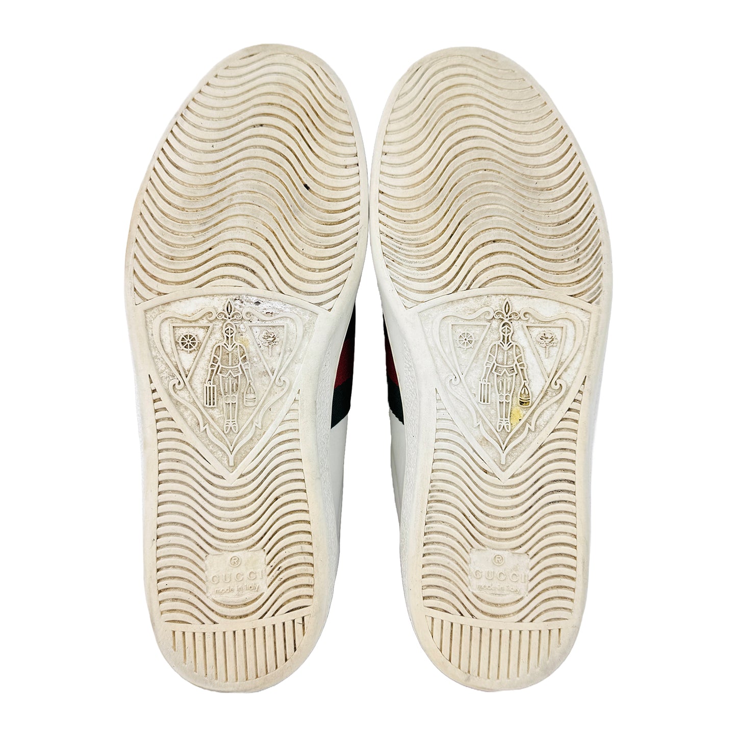 Gucci Ace Embroidered Bee Shoes (Size 41.5/42) - 429446 02JP0 9064