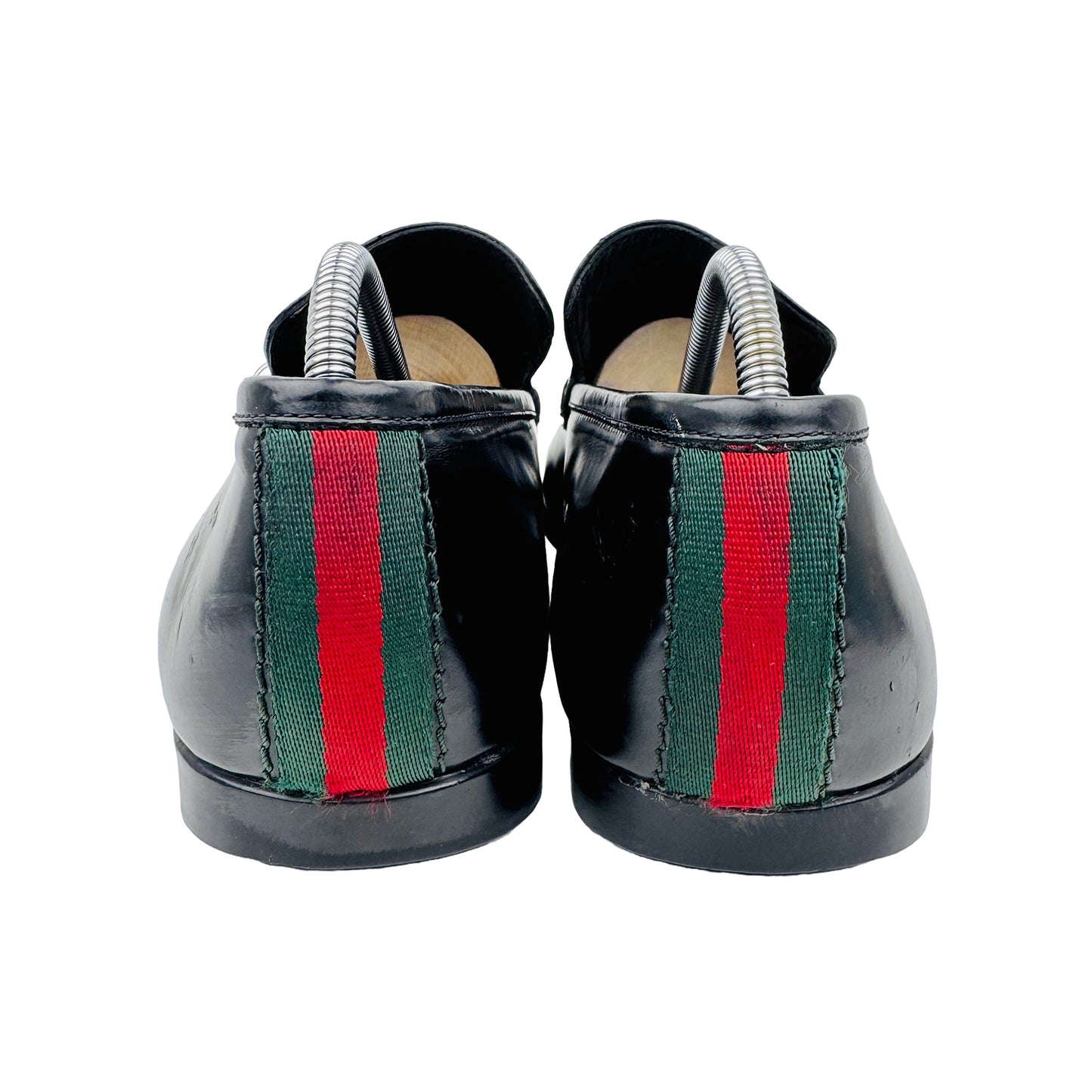 Gucci Men's Black Leather Loafers (Size 43.5/44)