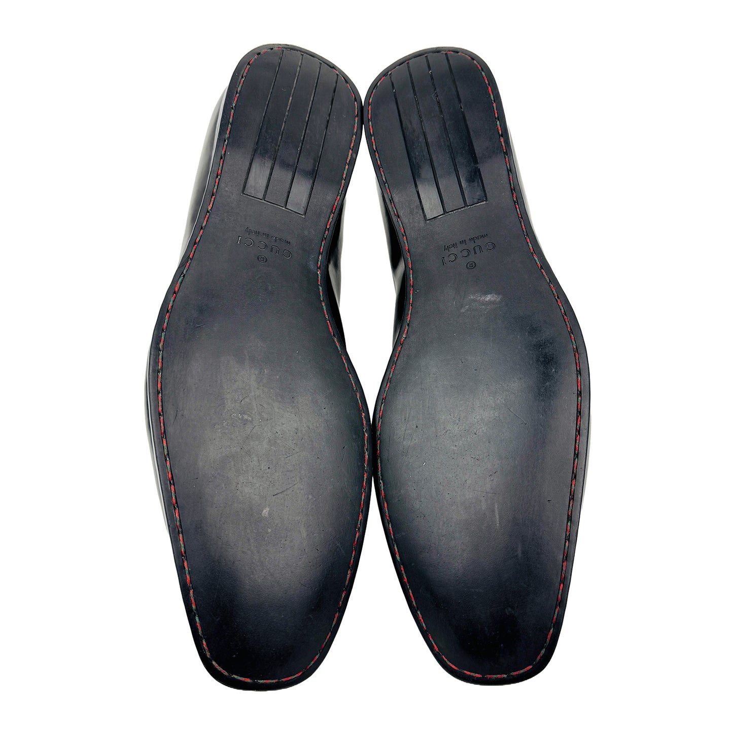 Gucci Men's Black Leather Loafers (Size 43.5/44)