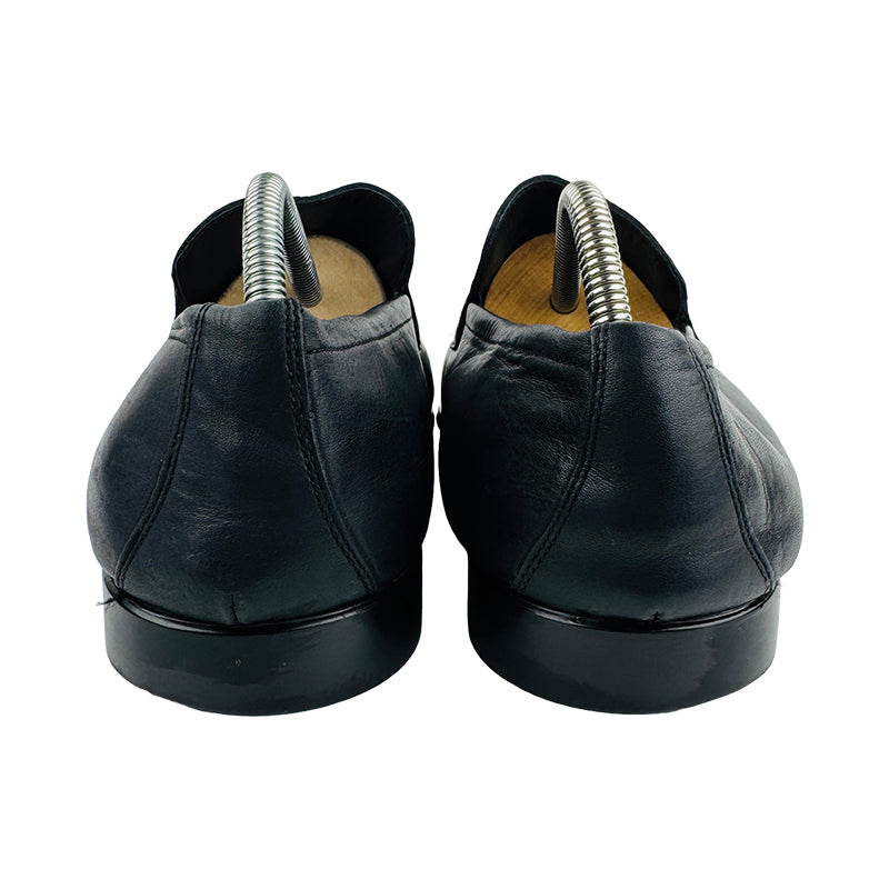 Gucci Men's Leather Black Loafer Shoes (Size 45.5/46)