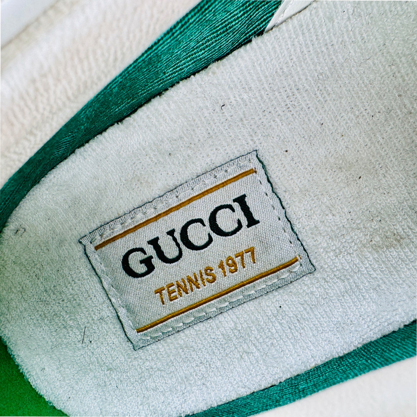 Gucci Men's Tennis 1977 Slip On Shoes (Size 39.5/40) - ‎643489 2HK30 9761