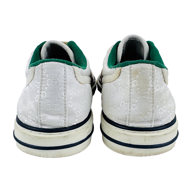 Gucci Men's Tennis 1977 White Sneaker Shoes (Size 41.5/42) - 801568 FADOG 9153