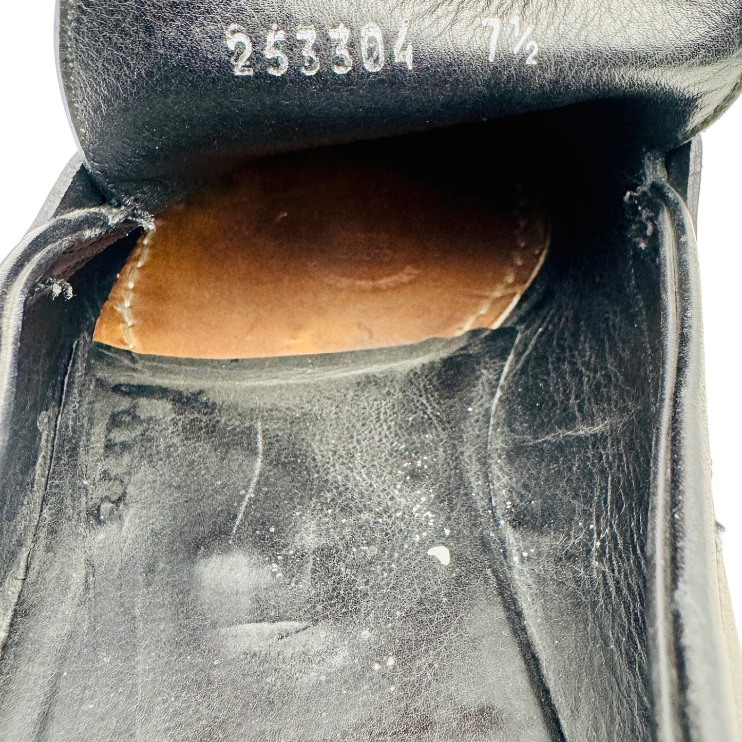 Gucci Metal Logo Detail Black Loafers (Size 42/42.5) - 253304