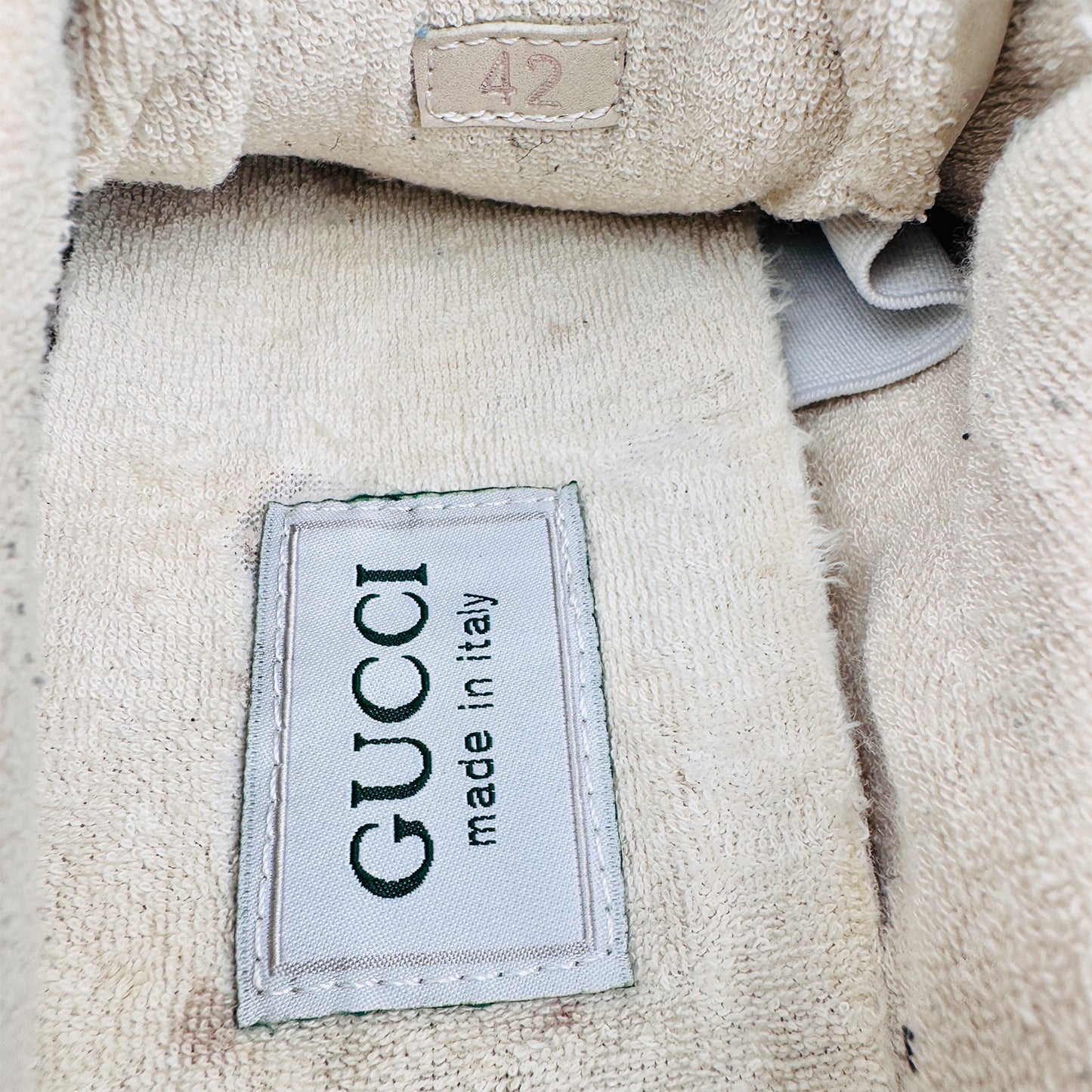 Gucci Screener With Crystals Sneakers (Size 42)