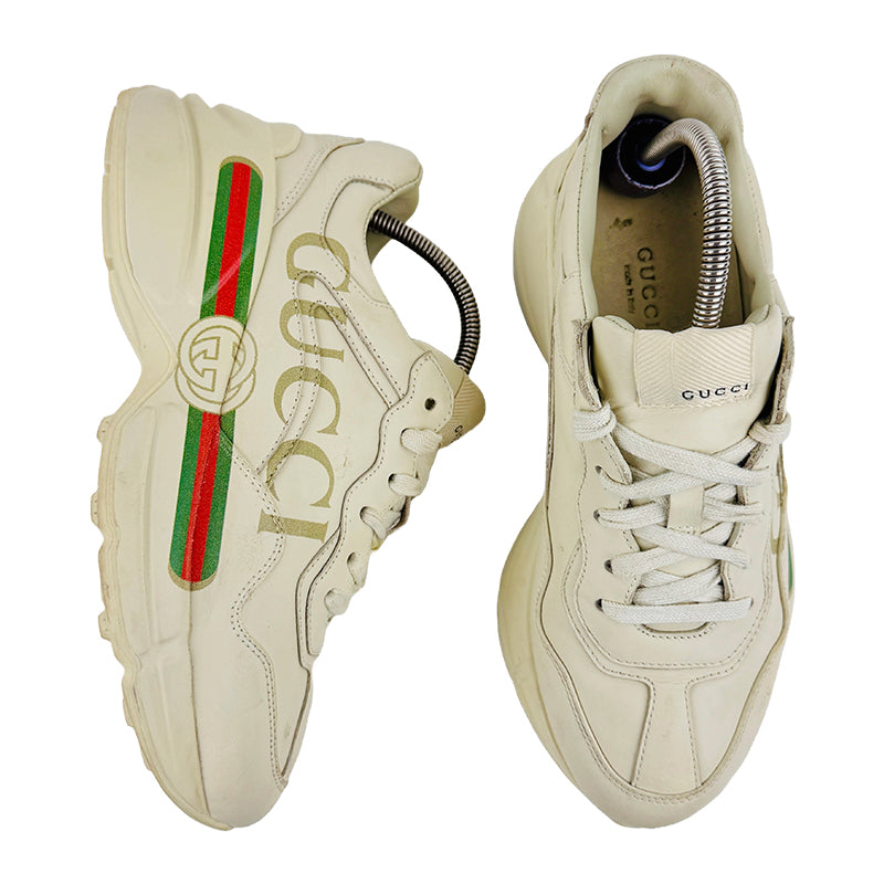 Gucci Women's Rhyton With Gucci Logo Shoes (Size 36/36.5) -  ‎528892 DRW00 9522