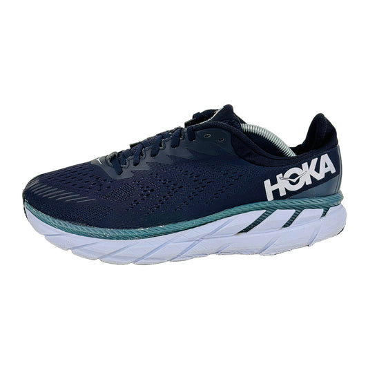 Hoka Men's Clifton 7 Shoes (Size 45.5) - 1110534 BWHT