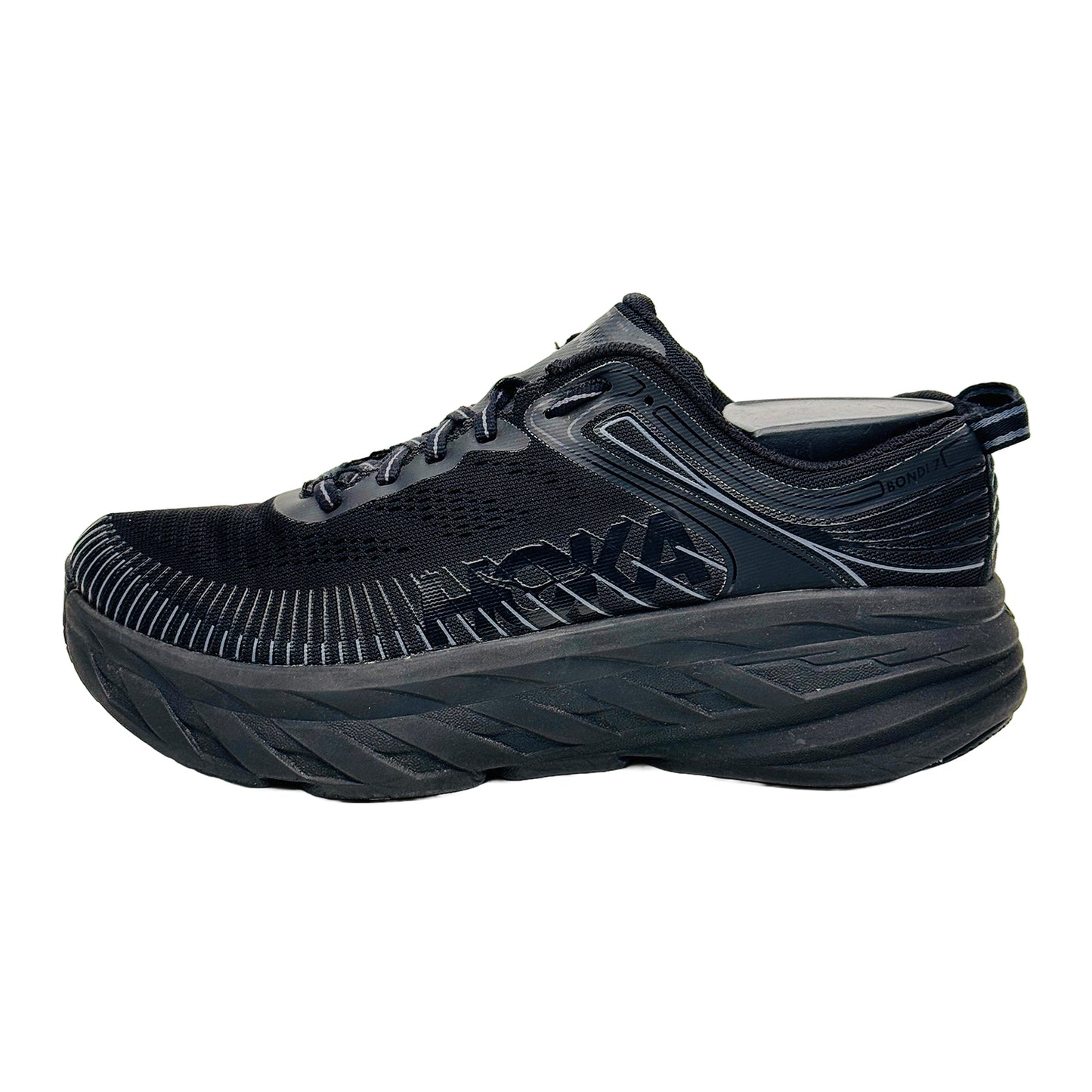 Hoka Women's Bondi 7 Wide Shoes (Size 38.5) - 1110531 BBLC