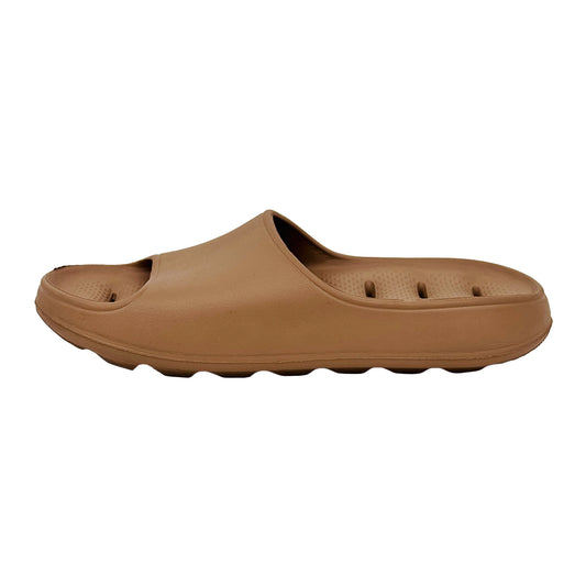 Imported Women's Beige Casual Slides (Size 36/37)