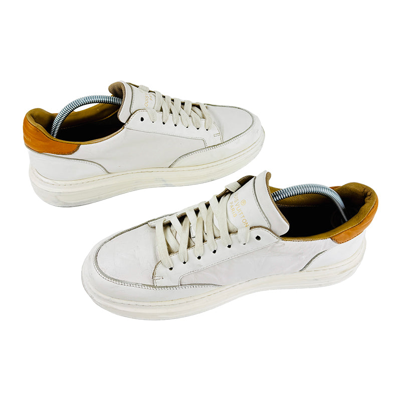 Louis Vuitton Men's Beverly Hills White Sneaker Shoes (Size 43/43.5) - 1A8V3L