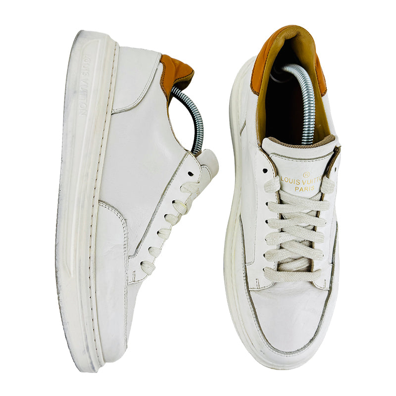 Louis Vuitton Men's Beverly Hills White Sneaker Shoes (Size 43/43.5) - 1A8V3L