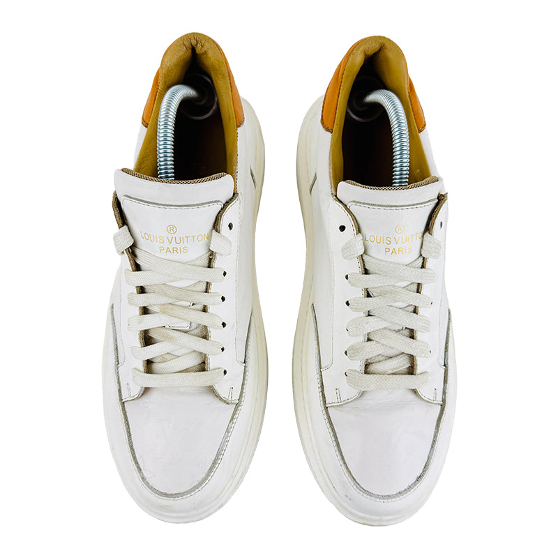 Louis Vuitton Men's Beverly Hills White Sneaker Shoes (Size 43/43.5) - 1A8V3L