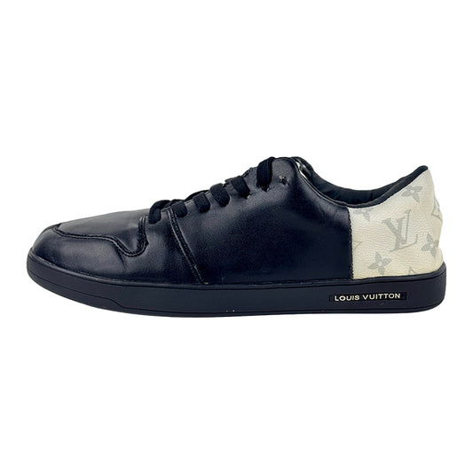 Louis Vuitton Men's Black Leather Sneaker Shoes (Size 45)