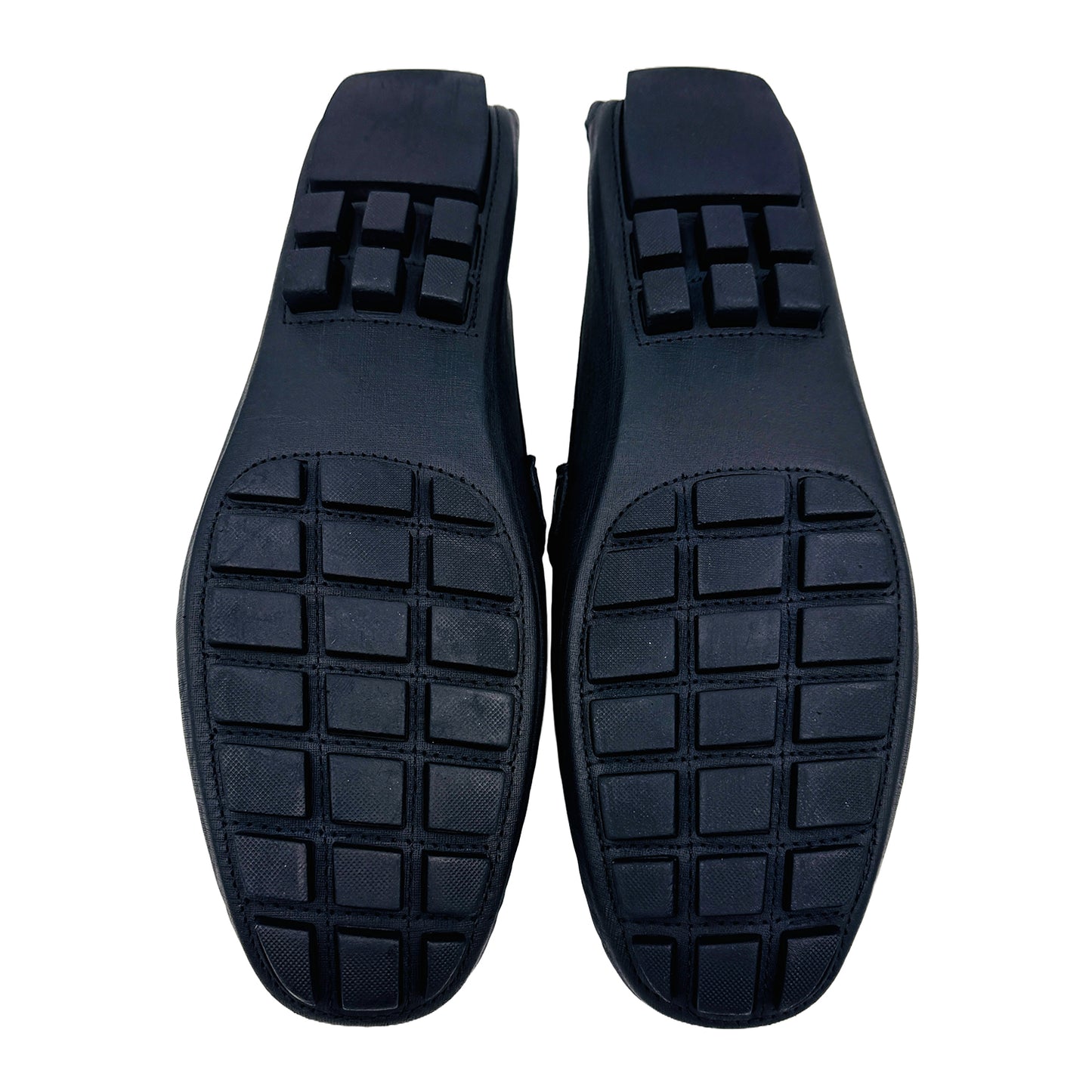 Louis Vuitton Men's Hockenheim Black Loafers (Size 44/44.5)