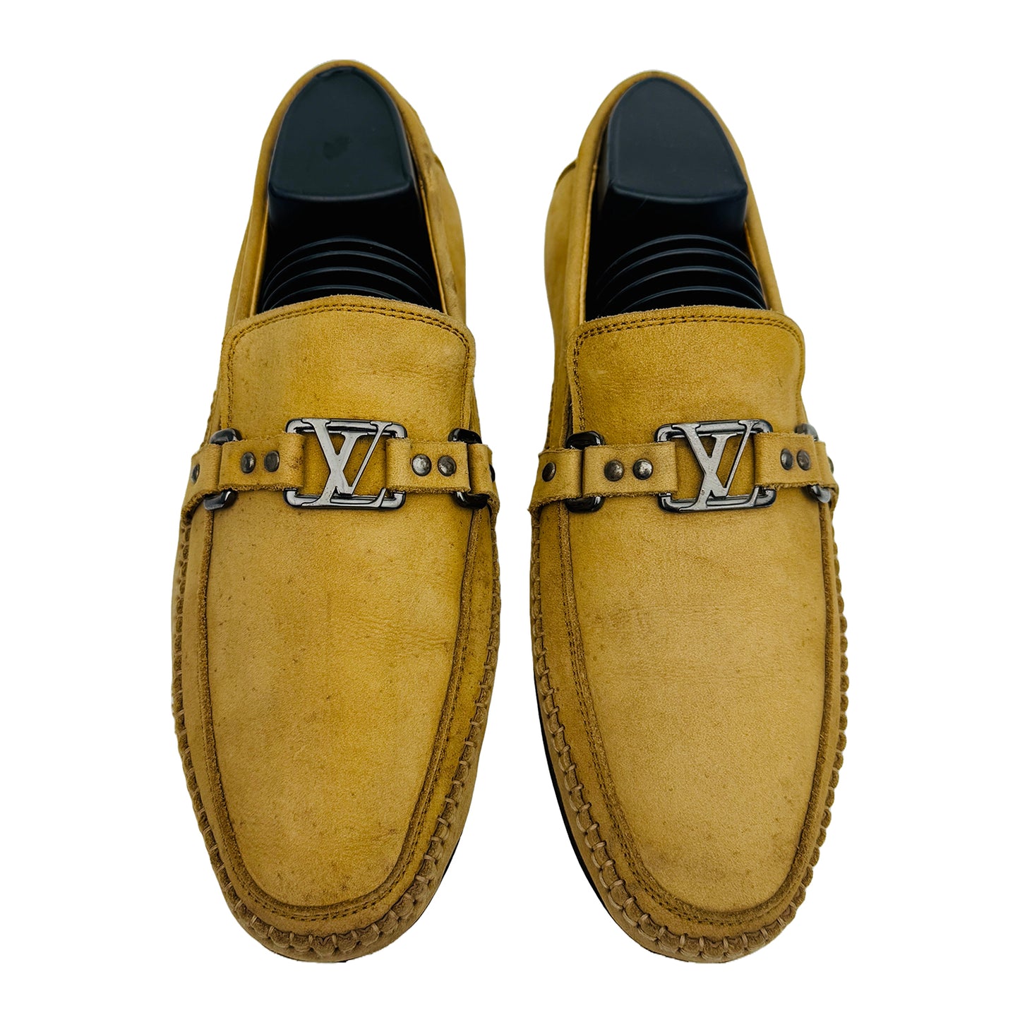 Louis Vuitton Men's Hockenheim Loafer Shoes (Size 40)