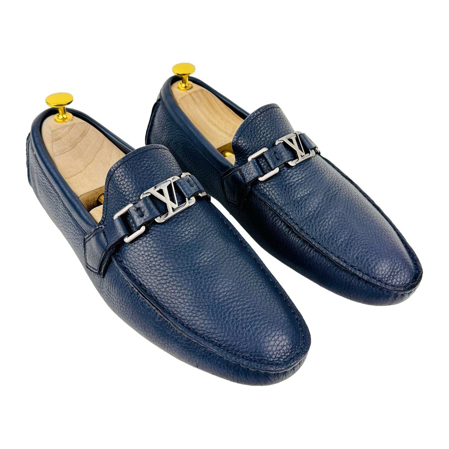 Louis Vuitton Men's Hockenheim Moccasin Shoes (Size 42.5/43)