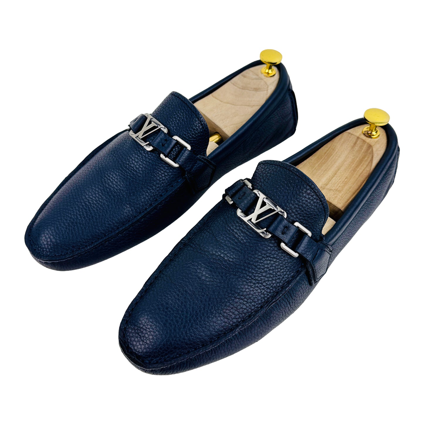 Louis Vuitton Men's Hockenheim Moccasin Shoes (Size 42.5/43)