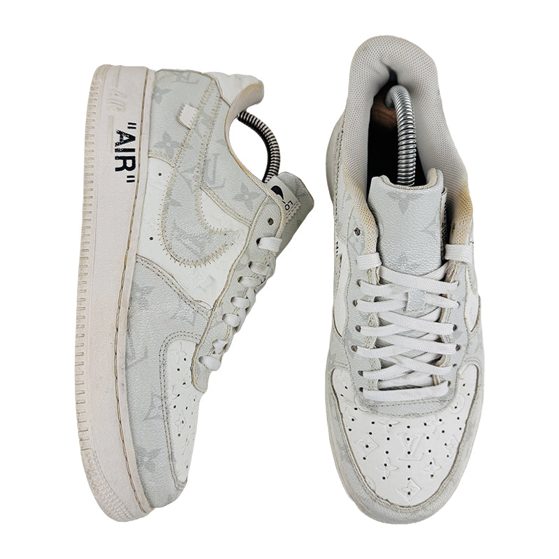 Louis Vuitton X Nike Men's Air Force 1 Low Shoes (Size 42/42.5) - LD0212