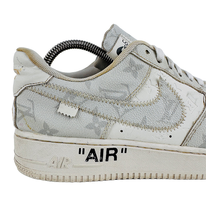 Louis Vuitton X Nike Men's Air Force 1 Low Shoes (Size 42/42.5) - LD0212