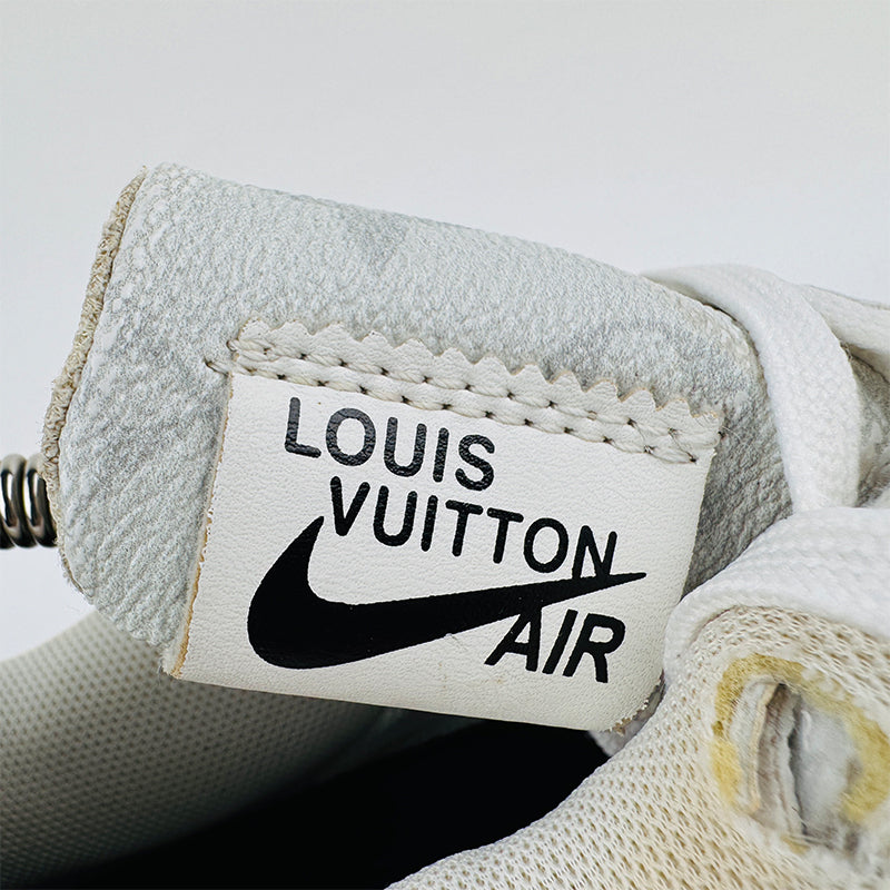 Louis Vuitton X Nike Men's Air Force 1 Low Shoes (Size 42/42.5) - LD0212