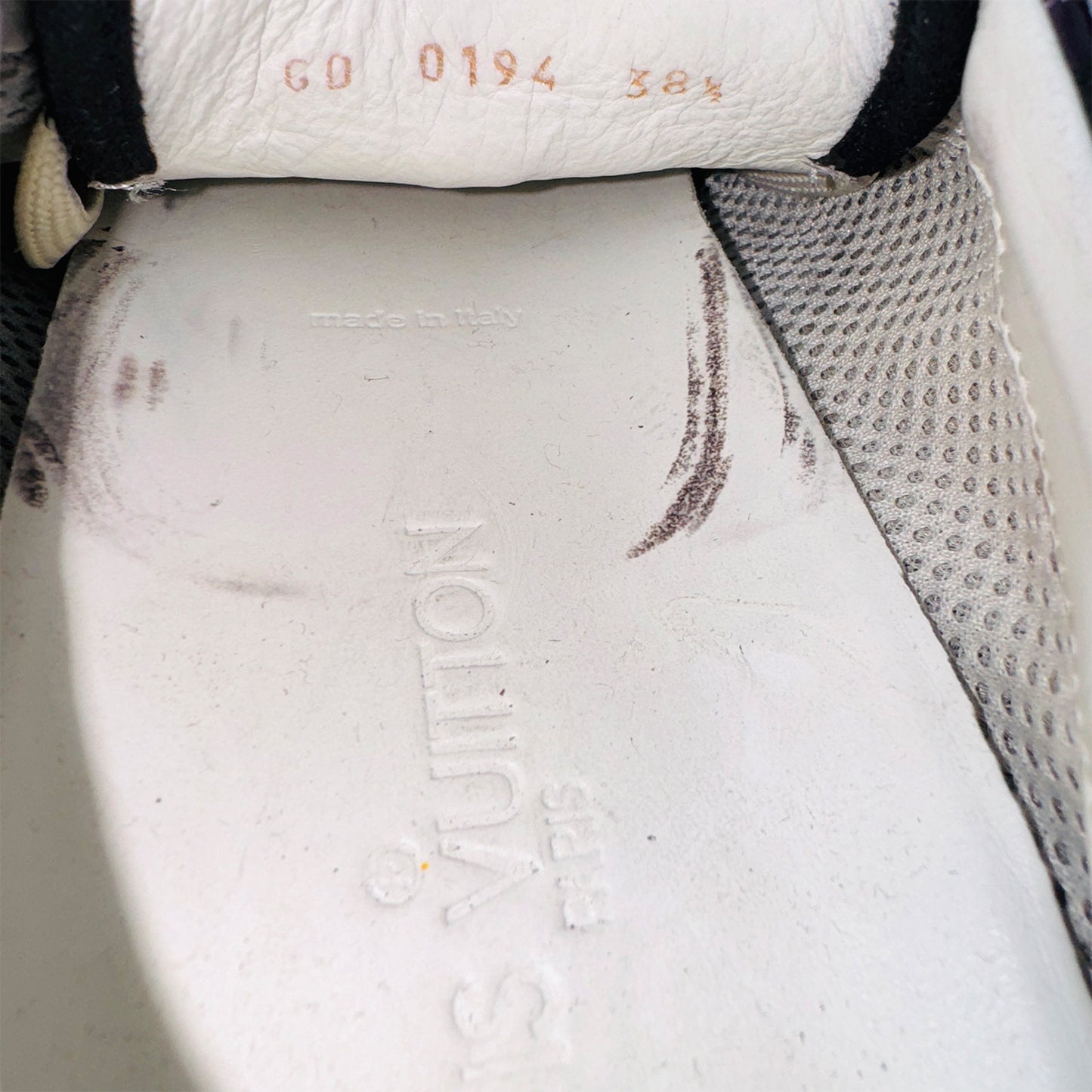 Louis Vuitton Run Away Sneaker Shoes (Size 38.5) - G0 0194