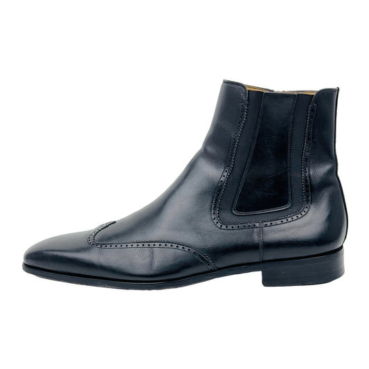 Magnanni Men's Black Chelsea Boots (Size 42.5/43)