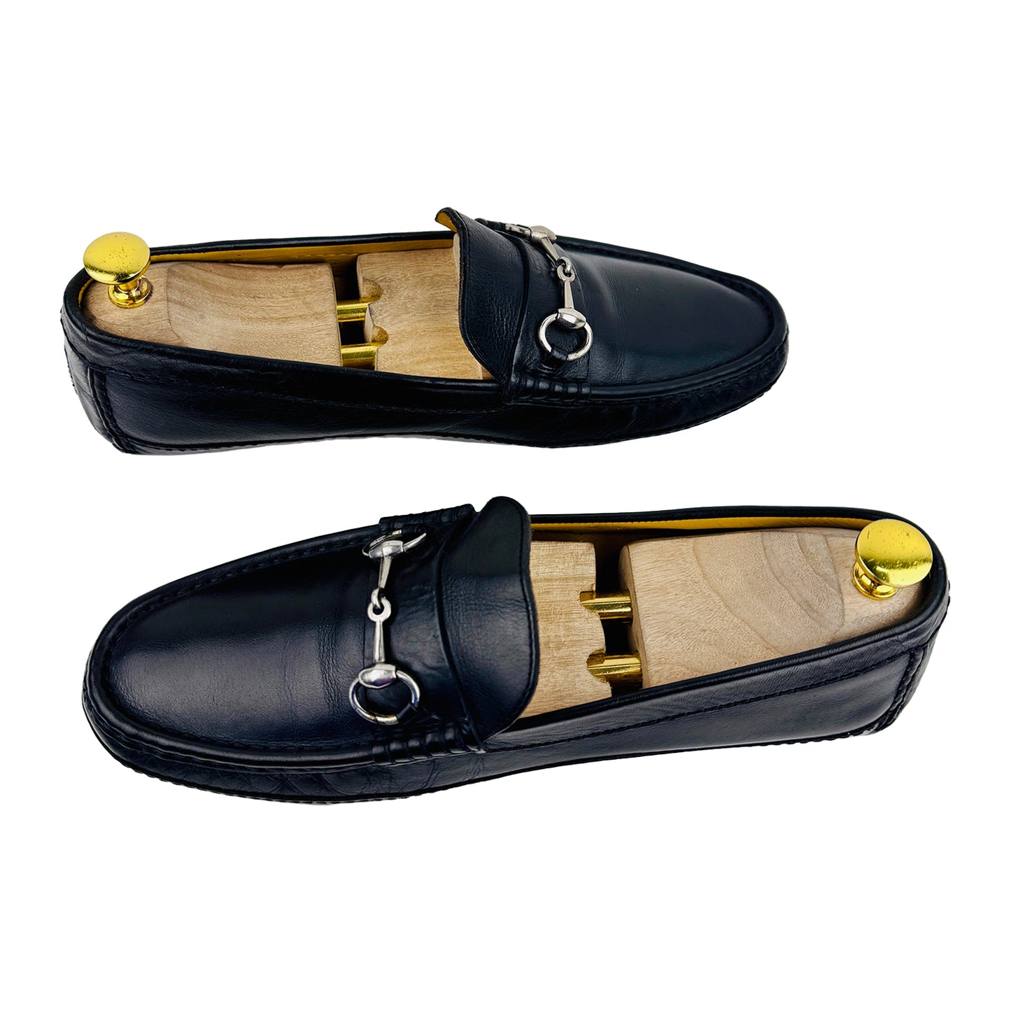 Magnanni Men's Horsebit Buckle Loafer Shoes (Size 42.5)