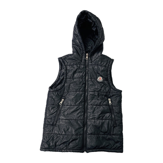 Moncler Men's Couronne Down Gilet Black Vest Jacket (Size Medium)