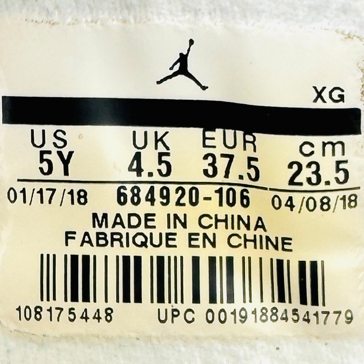 Nike Air Jordan Hydro 13 Retro Slides (Size 37.5/38) - 684920-106