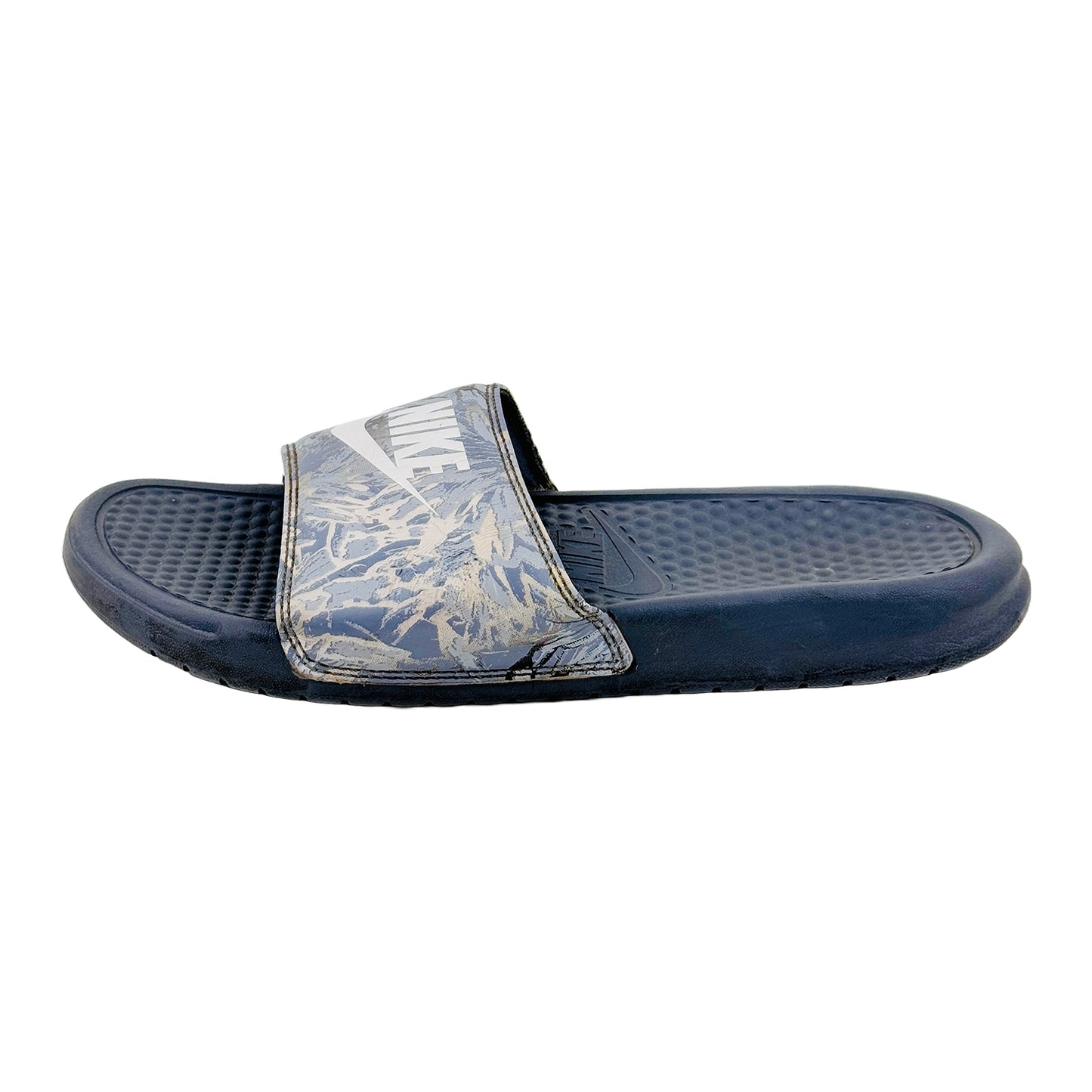 Nike Benassi JDI Floral Print Slides (Size 40.5) - 618919-005