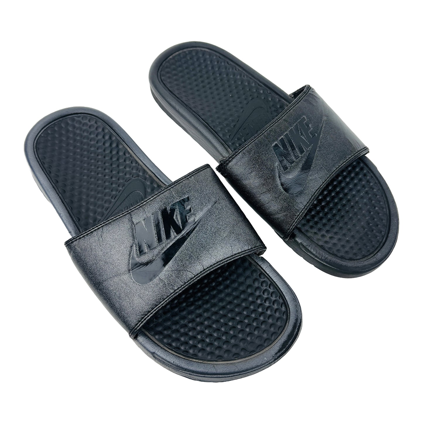 Nike Benassi JDI Metallic QS Slides (Size 40.5) - AA4149-001