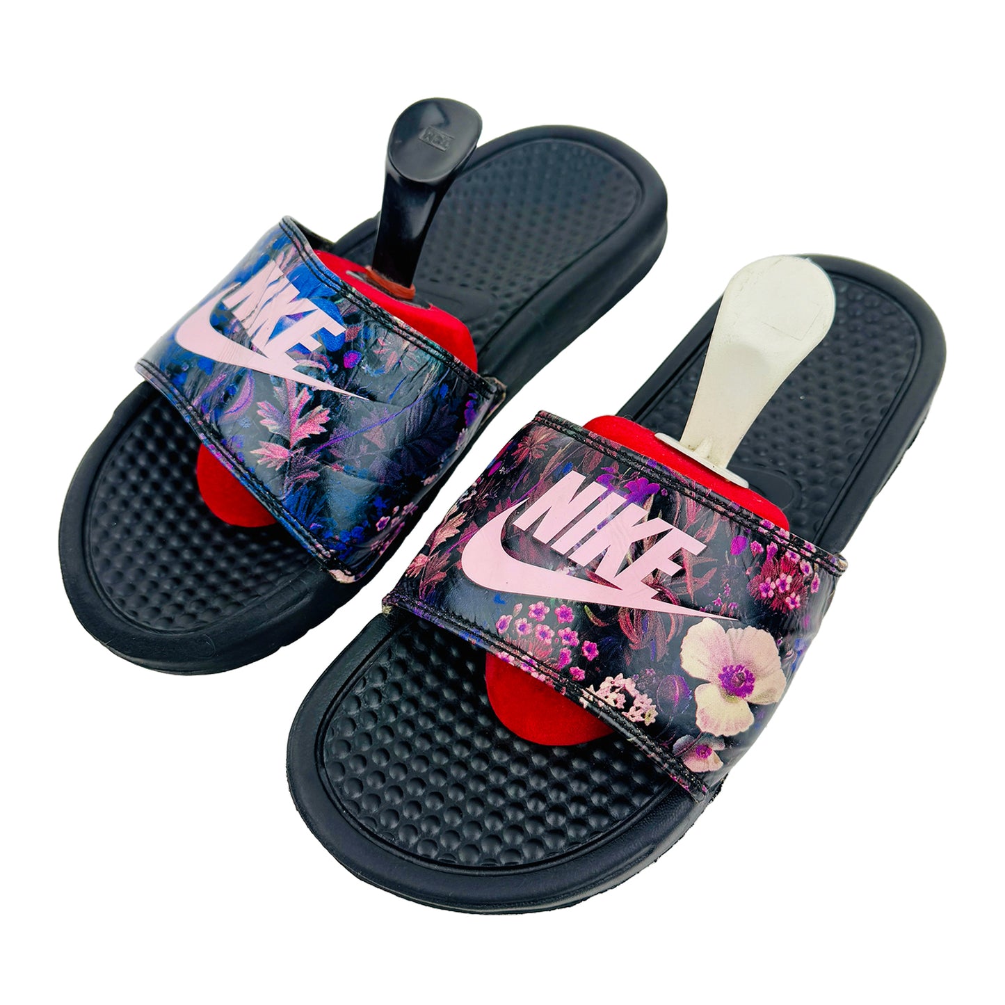 Nike Benassi JDI Print Floral Slides (Size 39) - 618919-009