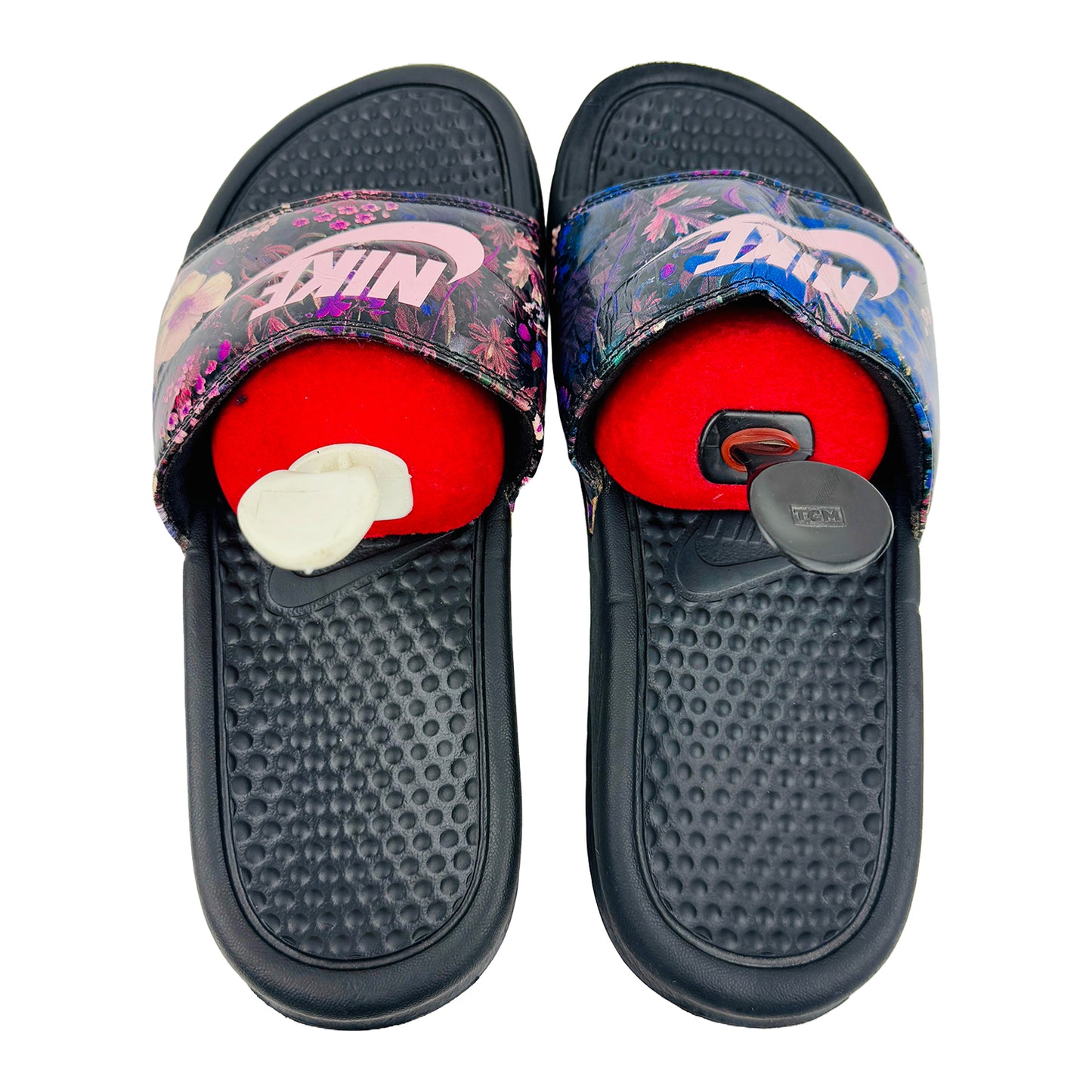 Nike Benassi JDI Print Floral Slides (Size 39) - 618919-009