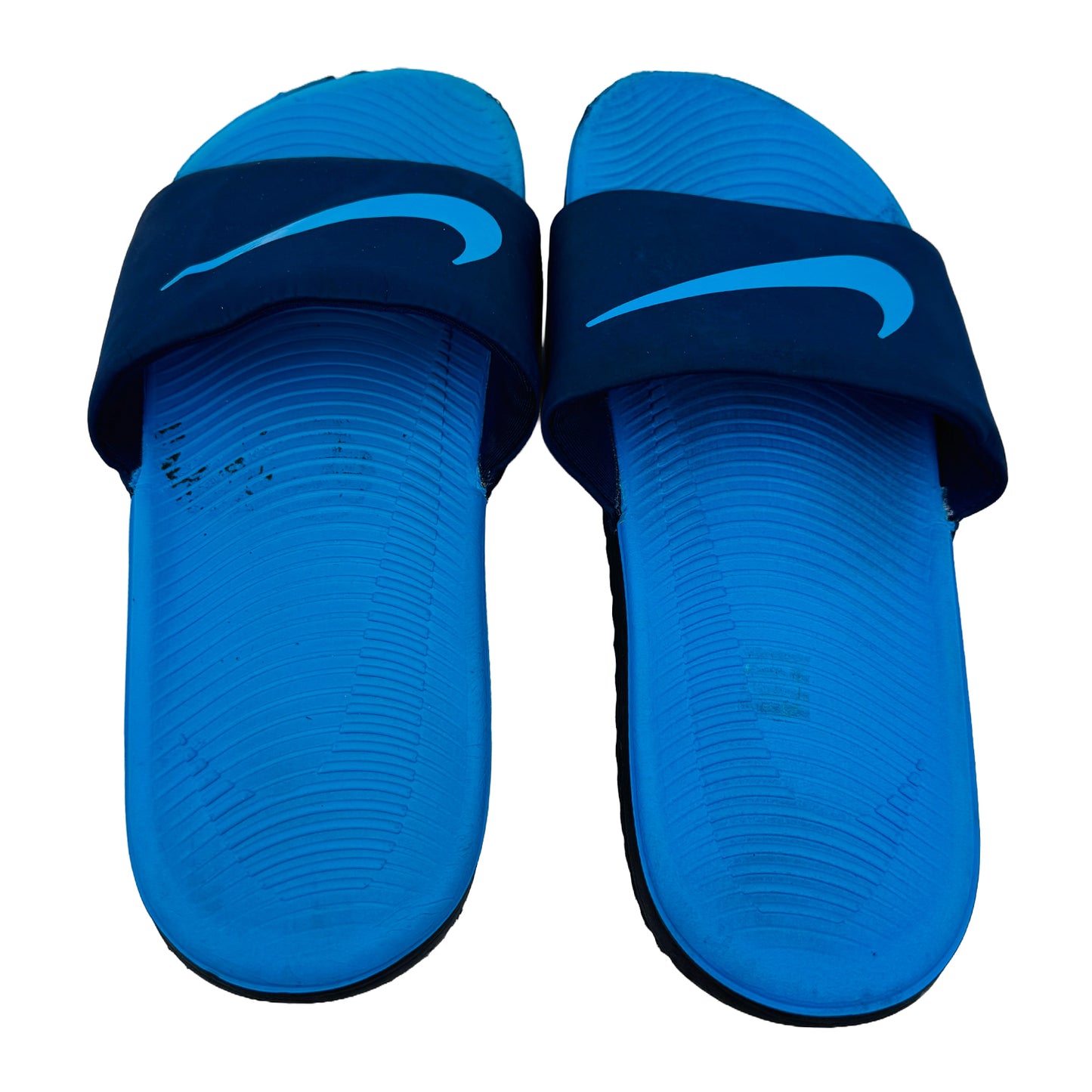 Nike Kawa Blue Slides (Size 38.5) - 819352-402