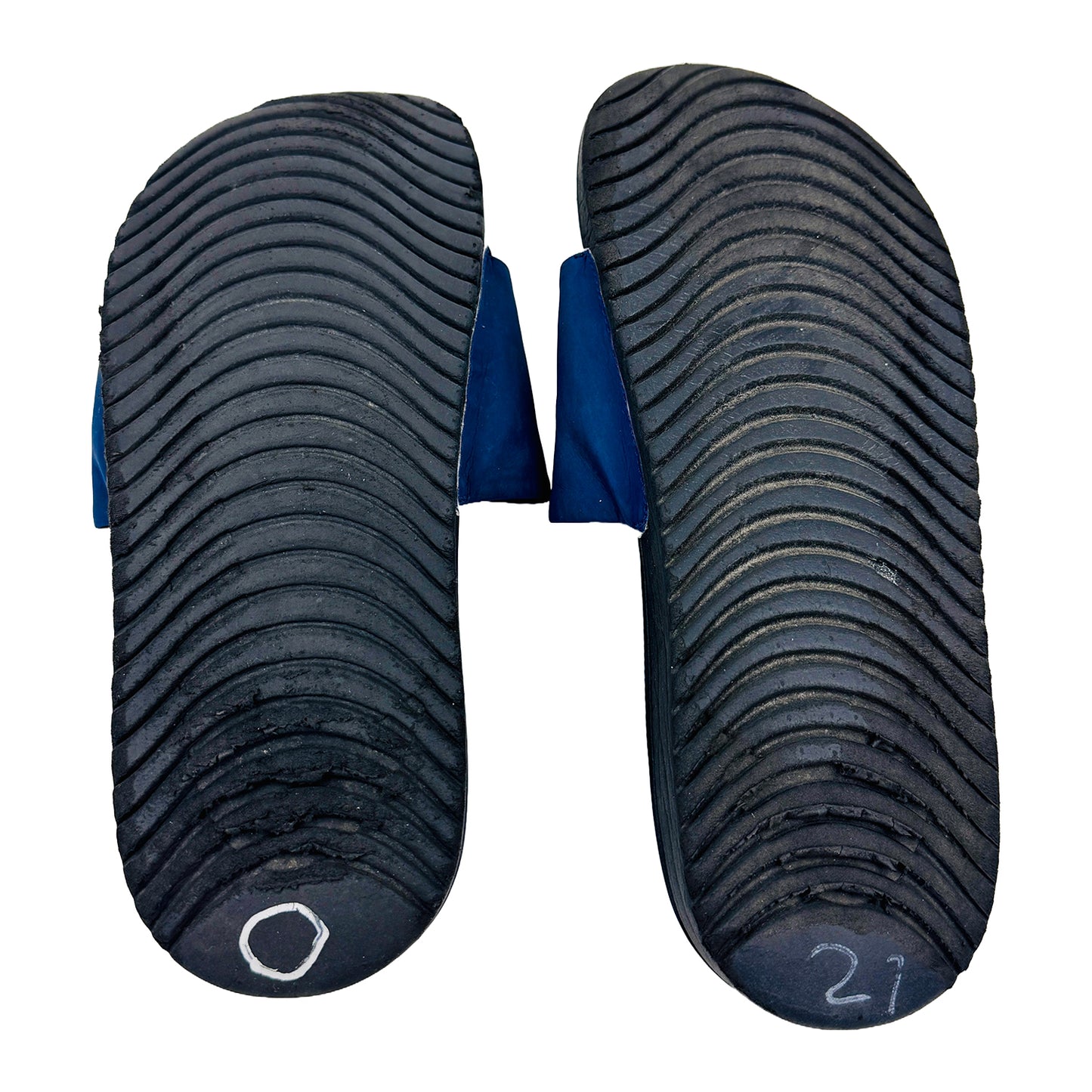 Nike Kawa Blue Slides (Size 38.5) - 819352-402