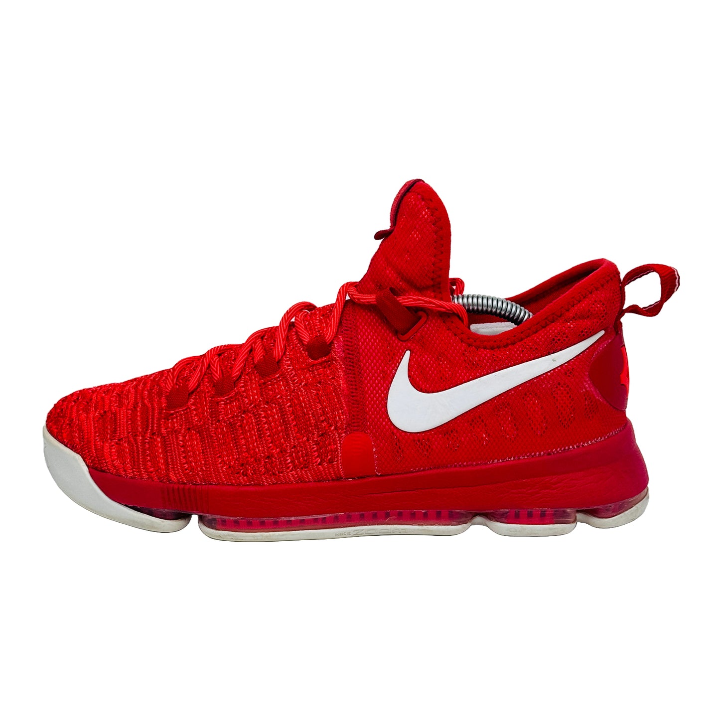 Nike KD 9 Red Shoes (Size 42.5) - 843392-611