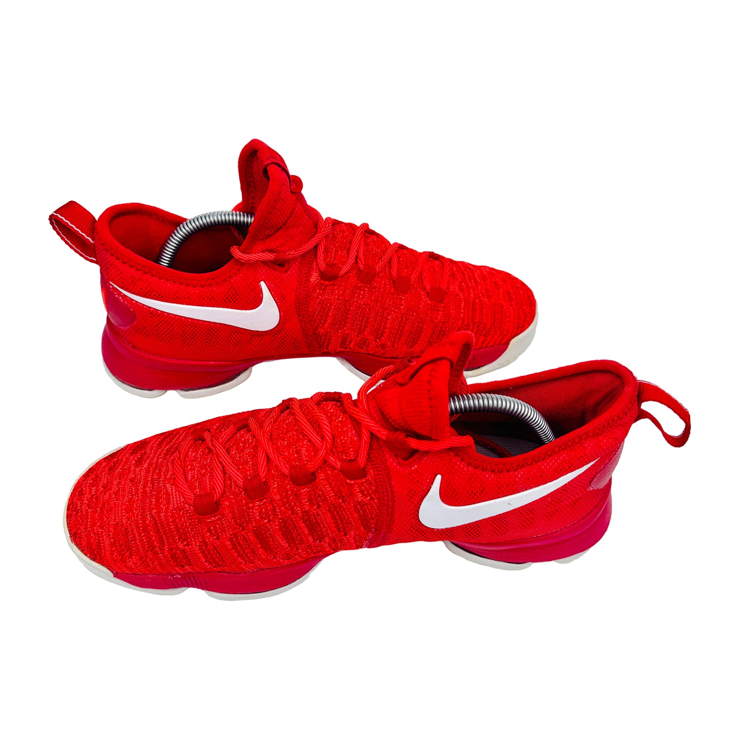 Nike KD 9 Red Shoes (Size 42.5) - 843392-611