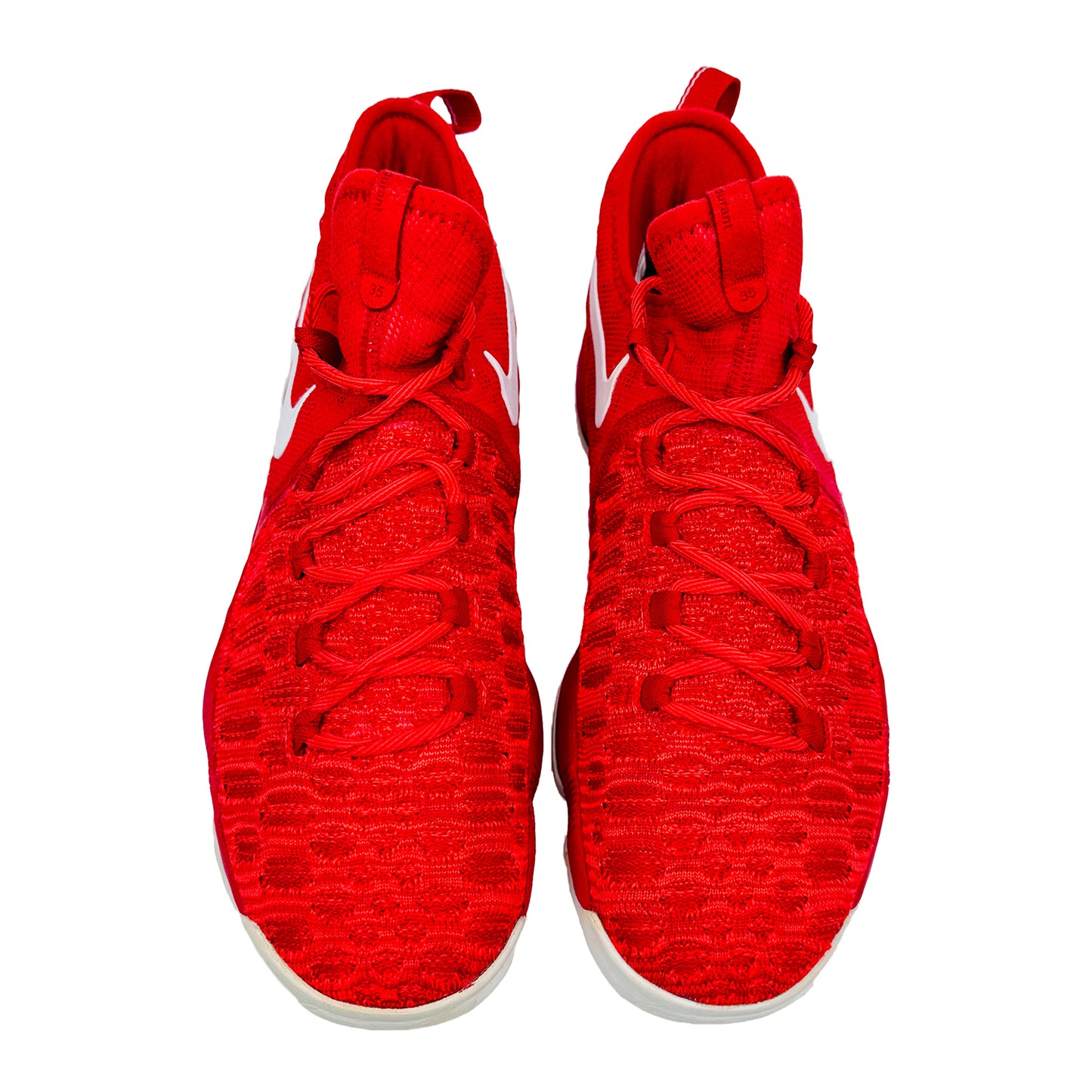Nike KD 9 Red Shoes (Size 42.5) - 843392-611